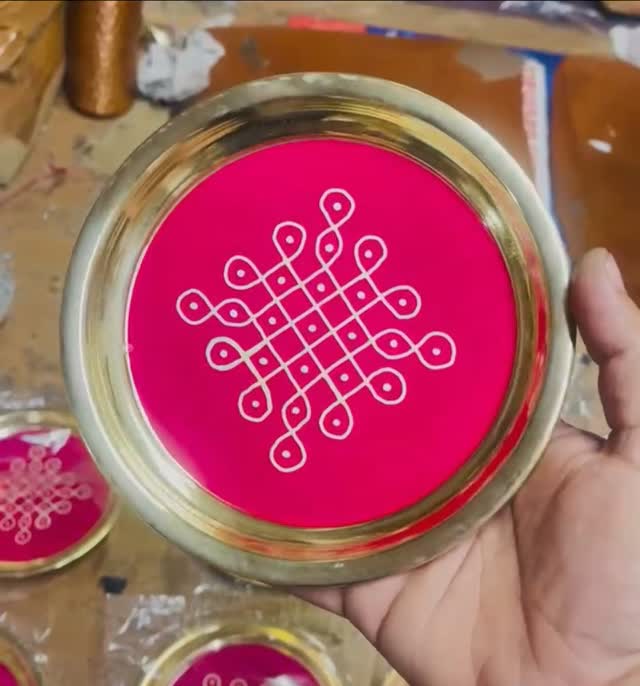 Traditional Brass Plates